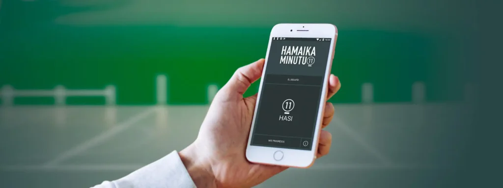 Hamaika minutu, app en euskera para fomentar un estilo de vida saludable