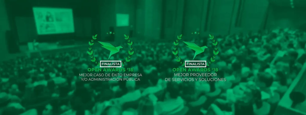 Irontec, finalista en 2 candidaturas de Open Awards 2018